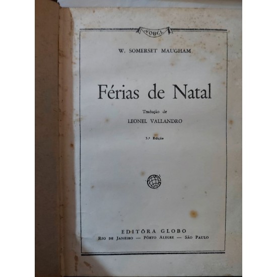 Kit 2 Livros W. Somerset Maugham, Um Drama na Malásia, Férias de Natal. Volumes com Capa em Couro e Lombada em Vermelho, Editora Globo Kit 2 Livros W. Somerset Maugham, Um Drama na Malásia, Férias de Natal. Volumes com Capa em Couro e Lombada em Vermelho, Editora Globo