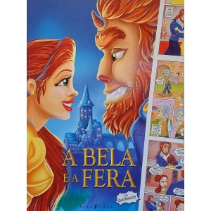 A Bela e a Fera Em Quadrinhos, Colorido