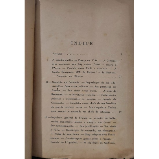 A Vida de Napoleão, Stendhal - Tradução de Elisiario Braga Ribeiro, Edição de 1942 A Vida de Napoleão, Stendhal - Tradução de Elisiario Braga Ribeiro, Edição de 1942