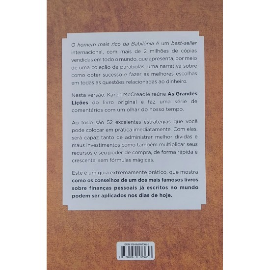As Práticas para a Prosperidade de O Homem Mais Rico da Babilonia, Karen McCreadie As Práticas para a Prosperidade de O Homem Mais Rico da Babilonia, Karen McCreadie