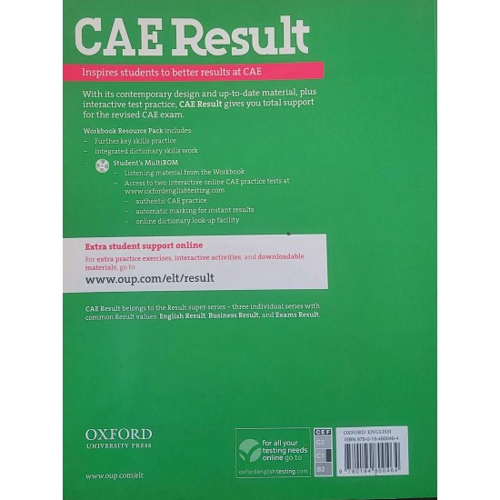 CAE Result, Workbook Resource Pack With Key, Kathy Gude, Oxford