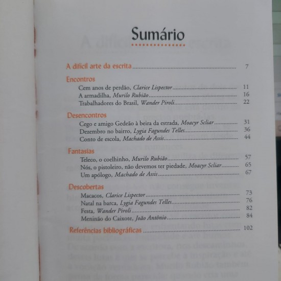 Contos Brasileiros 2, Clarice Lispector, Lygia Fagundes Telles, Machado de Assis, Para Gostar de Ler