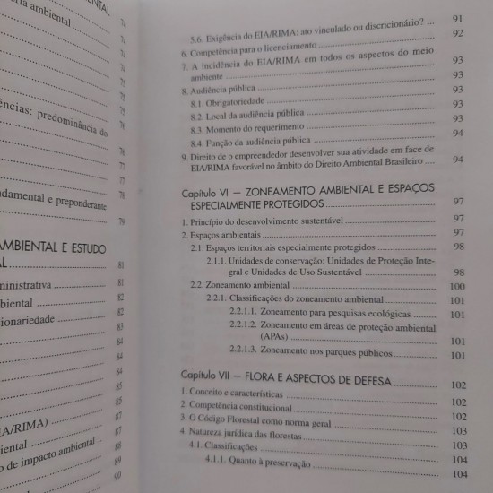 Curso de Direito Ambiental Brasileiro, Celso Antonio Pacheco Fiorillo, Editora Saraiva, 6ª Edição Ampliada