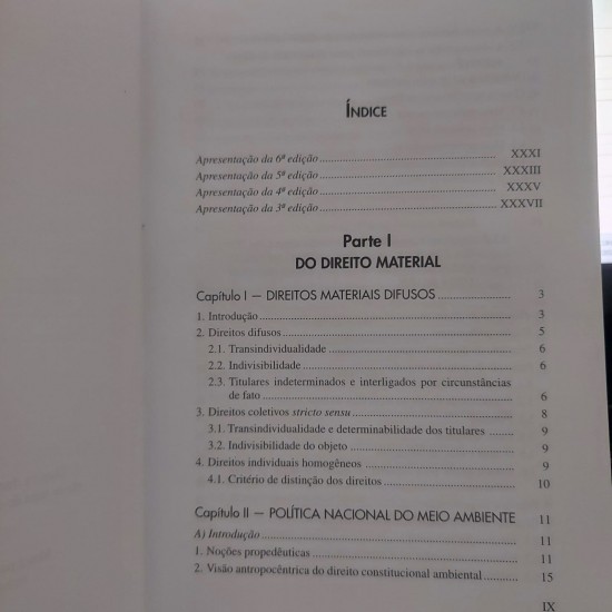 Curso de Direito Ambiental Brasileiro, Celso Antonio Pacheco Fiorillo, Editora Saraiva, 6ª Edição Ampliada