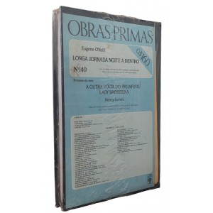 Longa Jornada Noite Adentro, Eugene O'Neill, Capa dura, Lacrado
