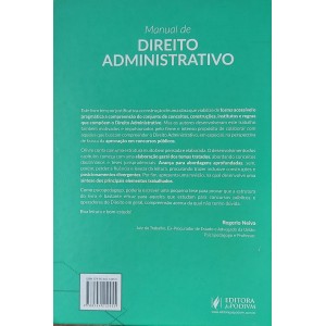 Manual de Direito Administrativo, Volume Único, Gustavo Scatolino, João Trindade Manual de Direito Administrativo, Volume Único, Gustavo Scatolino, João Trindade