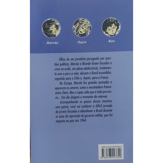 Meninos Sem Pátria, Luiz Puntel, Série Vaga-Lume, Editora Ática