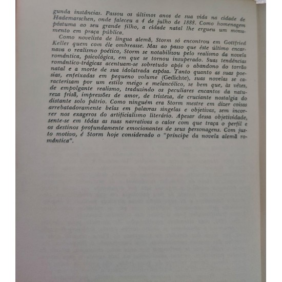 O Afogado, Aquis Submersus, Immensee, Theodor Storm, Tradução de João Távora, Capa de Couro, Edição 1955