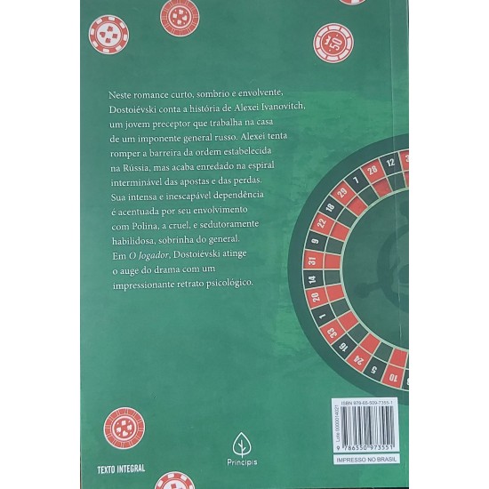 O Jogador, Fiodor Dostoievski, Texto Integral O Jogador, Fiodor Dostoievski, Texto Integral