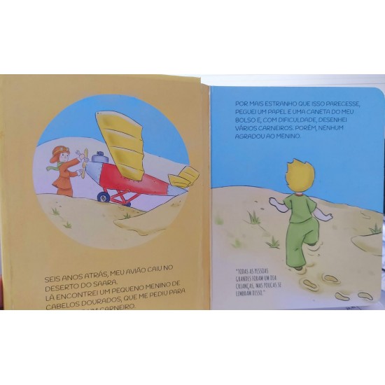 O Pequeno Príncipe, Leve-me Com Você, Adaptação da Obra de Antoine Saint-Exupéry para Crianças