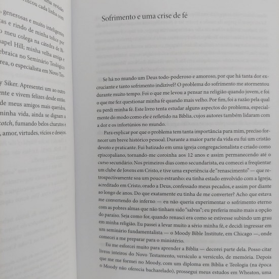 O Problema com Deus, As Respostas que a Bíblia não dá ao Sofrimento, Bart D. Ehman O Problema com Deus, As Respostas que a Bíblia não dá ao Sofrimento, Bart D. Ehman