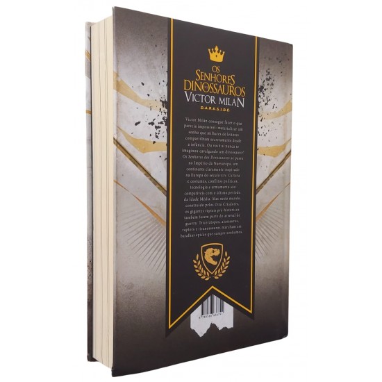 Os Senhores dos Dinossauros, Victor Milan, Editora Darkside, Capa Dura - Frete Grátis