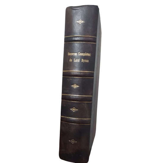 Ouvres Complétes de Lord Byron, Onziéme Édition Accompagnée de Notes Historiques et Littéraires, Edição de 1842 Ouvres Complétes de Lord Byron, Onziéme Édition Accompagnée de Notes Historiques et Littéraires, Edição de 1842