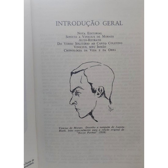 Poesia Completa e Prosa, Volume Único, Vinicius de Moraes, Editora Nova Aguilar, Frete Grátis