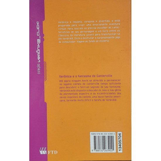 Verônica e o Fantasma de Canterville, Carlos Puerta, Jordi Vila Delclós Verônica e o Fantasma de Canterville, Carlos Puerta, Jordi Vila Delclós
