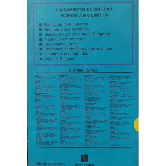 Vivendo a Matemática, Geometria das Dobraduras, Luiz Márcio Imenes Vivendo a Matemática, Geometria das Dobraduras, Luiz Márcio Imenes