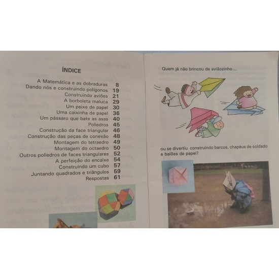 Vivendo a Matemática, Geometria das Dobraduras, Luiz Márcio Imenes Vivendo a Matemática, Geometria das Dobraduras, Luiz Márcio Imenes