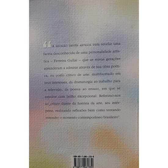 Etapas da Arte Contemporânea, Do Cubismo á Arte Neoconcreta, Ferreira Gullar Etapas da Arte Contemporânea, Do Cubismo á Arte Neoconcreta, Ferreira Gullar
