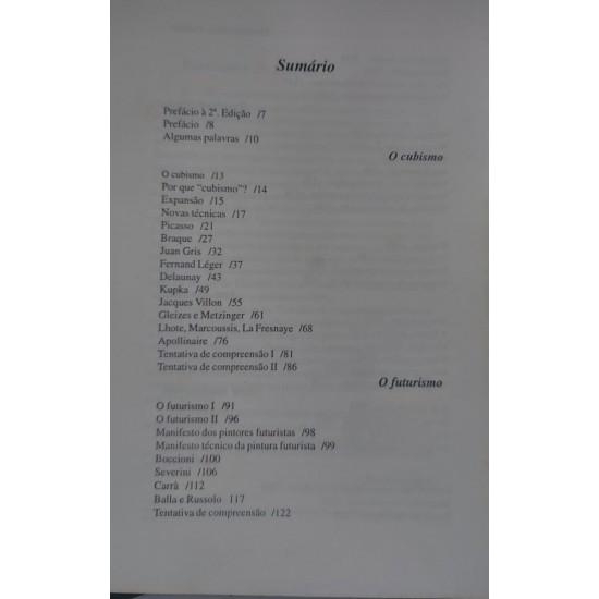 Etapas da Arte Contemporânea, Do Cubismo á Arte Neoconcreta, Ferreira Gullar Etapas da Arte Contemporânea, Do Cubismo á Arte Neoconcreta, Ferreira Gullar