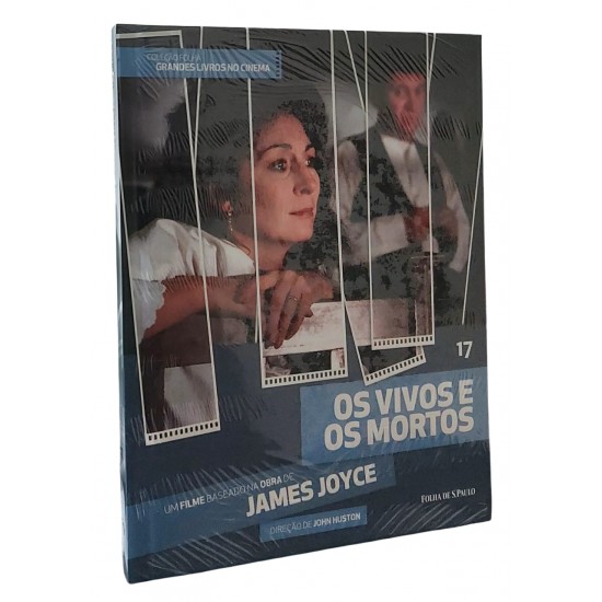 Livro / Dvd Os Vivos e Os Mortos, Grandes Livros no cinema, Um Filme Baseado na Obra de James Joyce Livro / Dvd Os Vivos e Os Mortos, Grandes Livros no cinema, Um Filme Baseado na Obra de James Joyce