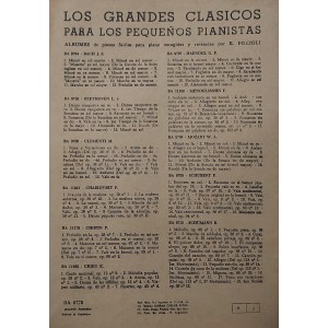 Partitura Musical Moszkowski, 15 Estudios de Virtuosidad, Op 72, Para Piano