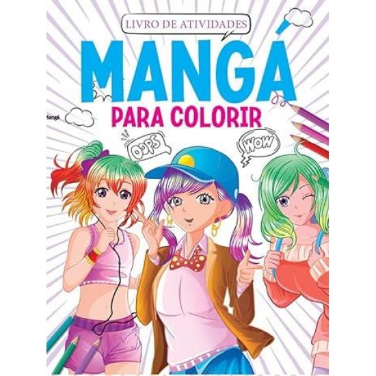 Livro de Atividades, Mangá para Colorir