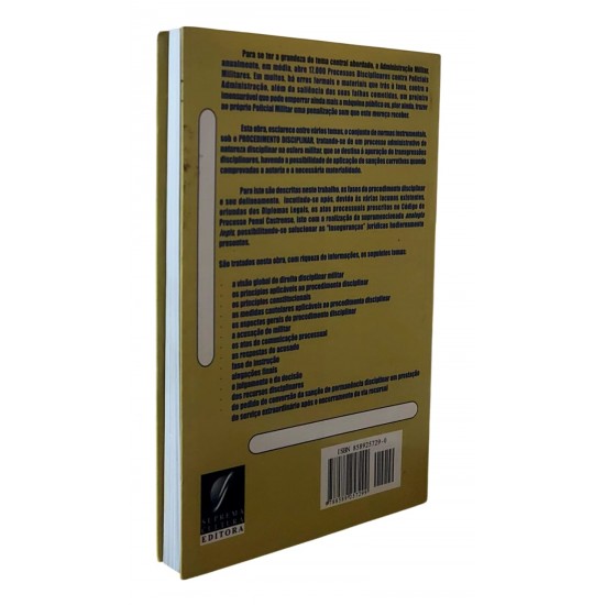 Manual do Procedimento Disciplinar, Teoria e Prática, Alexandre Henriques da Costa Manual do Procedimento Disciplinar, Teoria e Prática, Alexandre Henriques da Costa