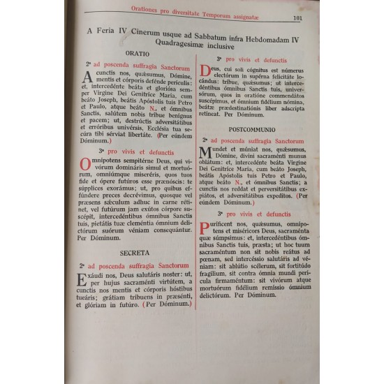 Missale Romanum Ex Decreto Sacrosancti, Marietti, Maurilius, Tituli S. Marcelli S. R. E. Presbyter Cardinalis, Edição de 1956 Missale Romanum Ex Decreto Sacrosancti, Marietti, Maurilius, Tituli S. Marcelli S. R. E. Presbyter Cardinalis, Edição de 1956