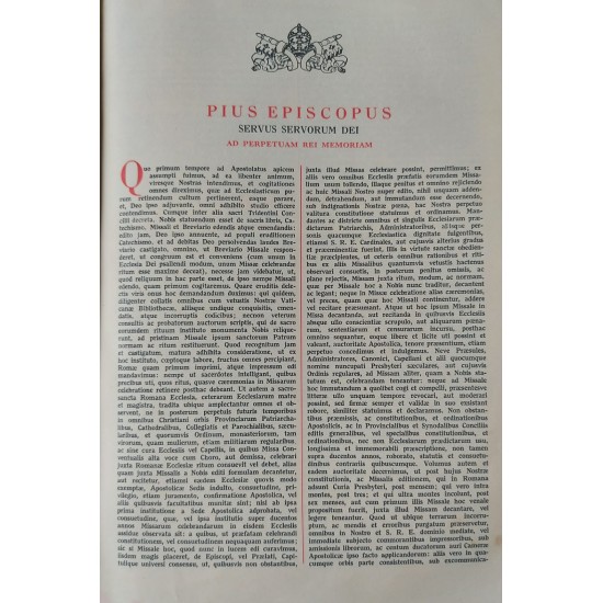 Missale Romanum Ex Decreto Sacrosancti, Marietti, Maurilius, Tituli S. Marcelli S. R. E. Presbyter Cardinalis, Edição de 1956 Missale Romanum Ex Decreto Sacrosancti, Marietti, Maurilius, Tituli S. Marcelli S. R. E. Presbyter Cardinalis, Edição de 1956