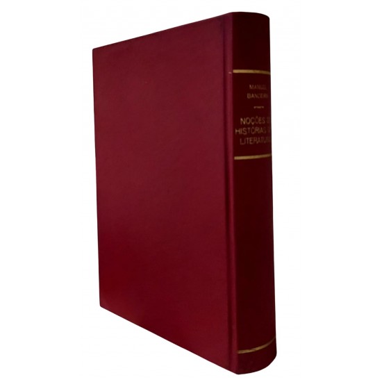 Noções de História das Literaturas, Manuel Bandeira, Primeira Edição de 1940, Capa de Luxo Noções de História das Literaturas, Manuel Bandeira, Primeira Edição de 1940, Capa de Luxo