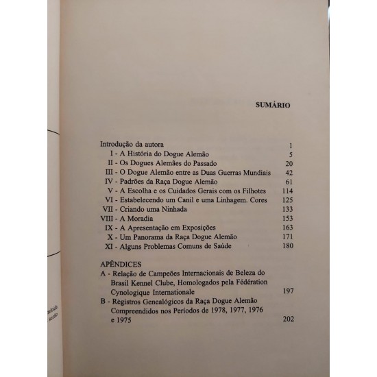O Dogue Alemão, Jean Lanning, Editora Nobel