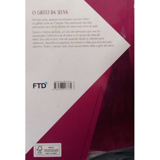 O Grito da Selva, Jack London. Adaptado por Sorrel Pitts O Grito da Selva, Jack London. Adaptado por Sorrel Pitts