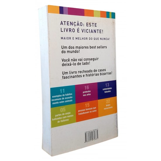 O Livro das Listas, David Wallechinsky. Uma Coletânea das Informações Mais Curiosas do Mundo