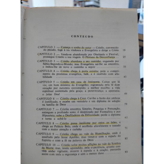 O Peregrino ou A Viagem do Cristão à Cidade Celestial, João Bunyan
