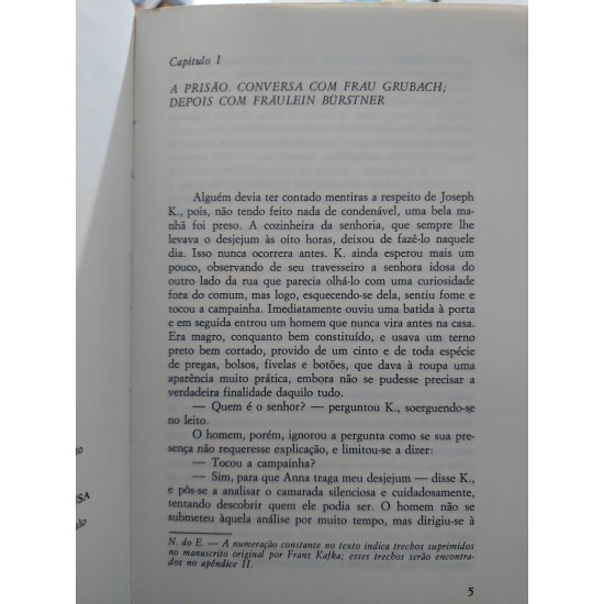 O Processo, Franz Kafka, Círculo do Livro O Processo, Franz Kafka, Círculo do Livro