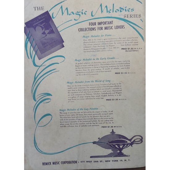 Partitura Musical George Gershwin Song Album, Edição de 1938 Partitura Musical George Gershwin Song Album, Edição de 1938