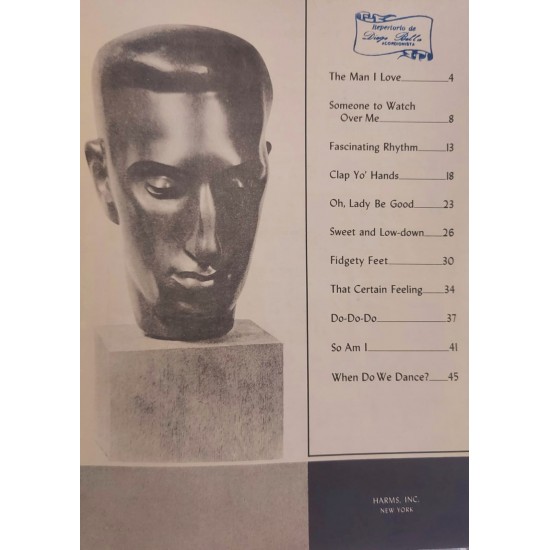 Partitura Musical George Gershwin Song Album, Edição de 1938 Partitura Musical George Gershwin Song Album, Edição de 1938