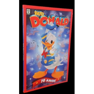Pato Donald, 70 Anos, Especial de Giorgio Cavazzano, Ted Osborne, Al Taliaferro, Editora Abril, Edição 2004, 210 páginas Pato Donald, 70 Anos, Especial de Giorgio Cavazzano, Ted Osborne, Al Taliaferro, Editora Abril, Edição 2004, 210 páginas