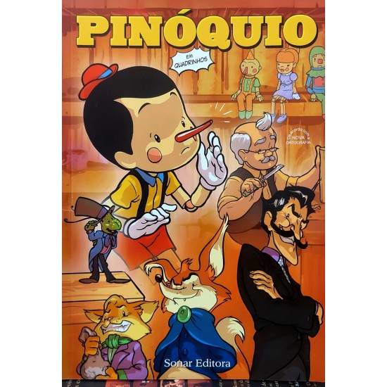 Pinóquio em Quadrinhos, Adaptação do Clássico da Literatura de Carlo Collodi Pinóquio em Quadrinhos, Adaptação do Clássico da Literatura de Carlo Collodi