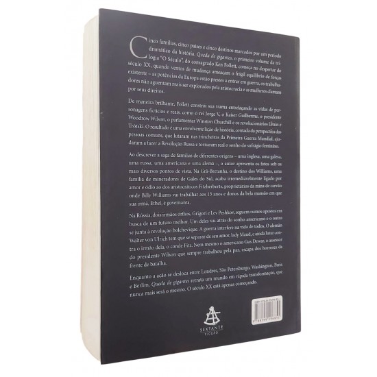 Queda de Gigantes. Primeiro Livro da Trilogia O Século, Ken Follett Queda de Gigantes. Primeiro Livro da Trilogia O Século, Ken Follett