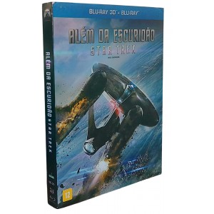 Star Trek, Além da Escuridão, Blu-ray 3D 2D, J.J. Abrams, Paramount - 2 Discos
