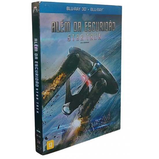 Star Trek, Além da Escuridão, Blu-ray 3D 2D, J.J. Abrams, Paramount - 2 Discos Star Trek, Além da Escuridão, Blu-ray 3D 2D, J.J. Abrams, Paramount - 2 Discos