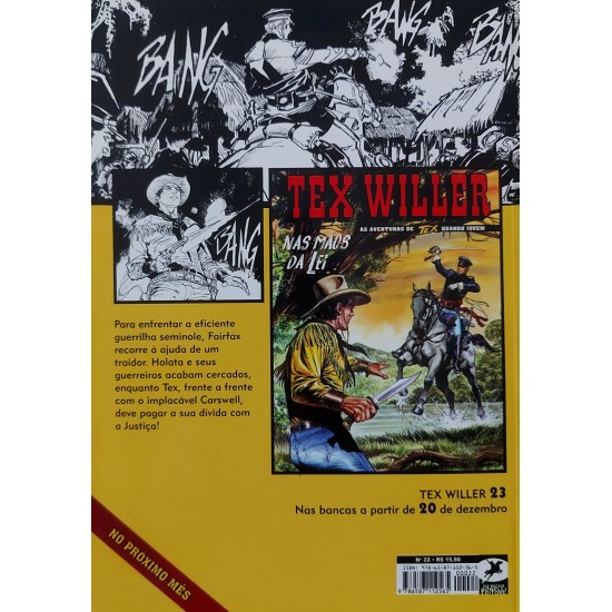 Tex Willer, Guerrilha no Pântano, As Aventuras de Tex Quando Jovem