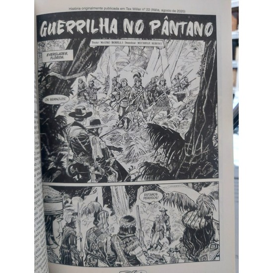 Tex Willer, Guerrilha no Pântano, As Aventuras de Tex Quando Jovem