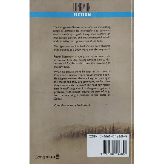 The Prisioner Of Zenda, Anthony Hope, Longman Fiction, Simplified Edition The Prisioner Of Zenda, Anthony Hope, Longman Fiction, Simplified Edition