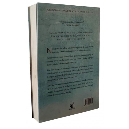 Tripla Espionagem, Ken Follett, Editora Arqueiro