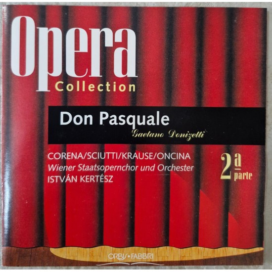 Cd Don Pasquale, Opera Collection Cd Don Pasquale, Opera Collection